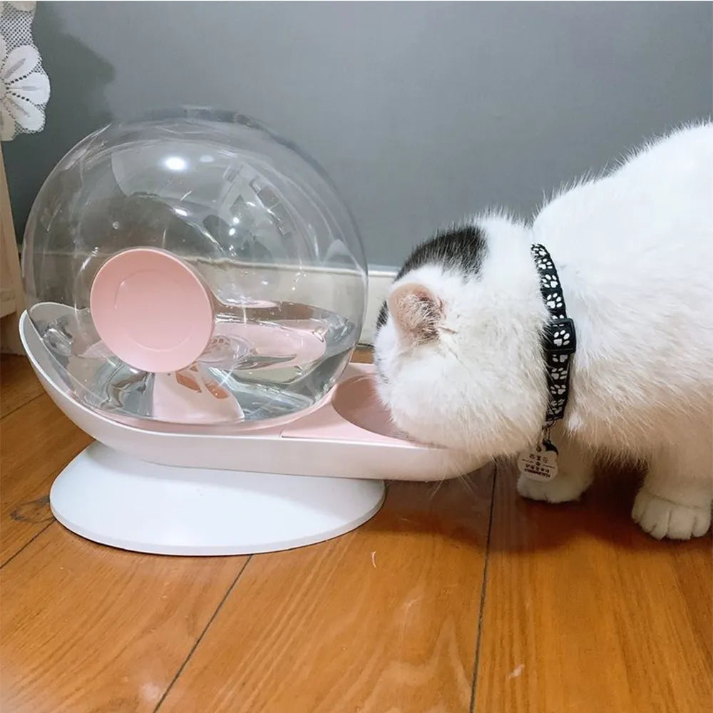 Magic Fountain Dispensador de agua de recarga automática de 2,8 litros para perros y gatos