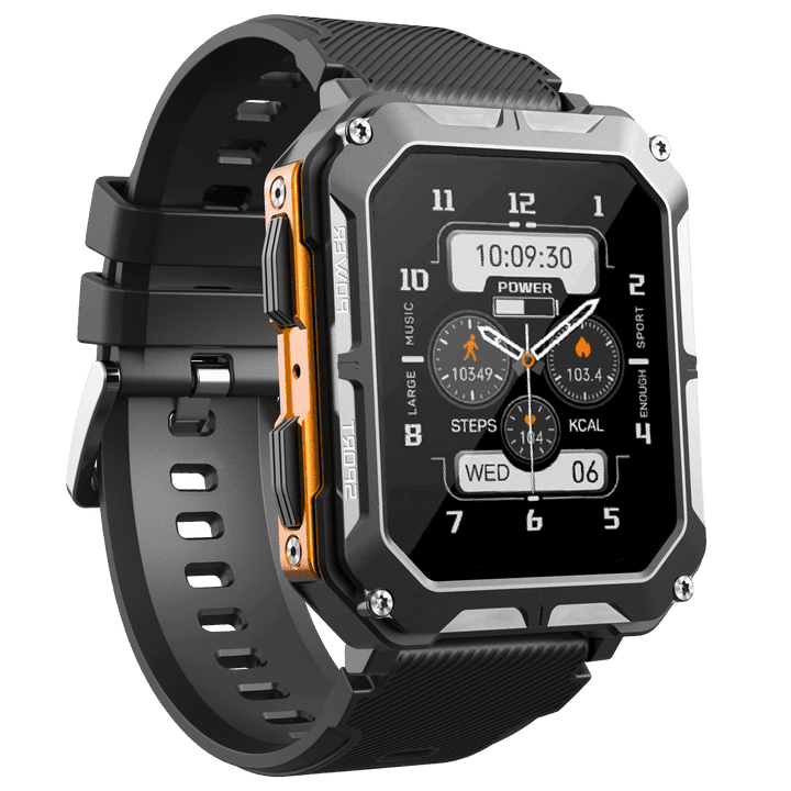 Save 100,- on our best selling Indestructible Smartwatch - Contains all essential Health-functions. IP68 Certified Waterproof - WOWGOOD