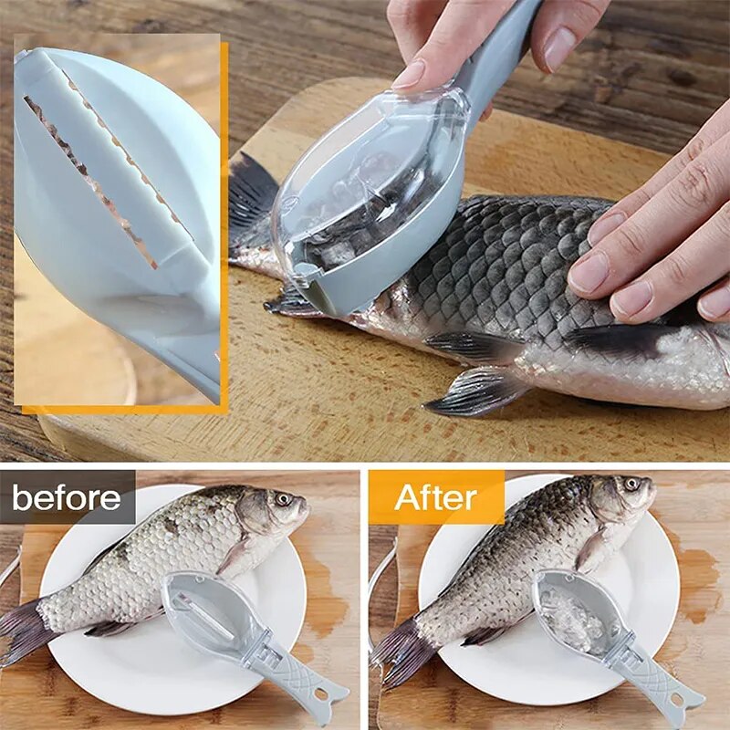 Fast Fish Scale Remover - Absolute No Mess! - WOWGOOD