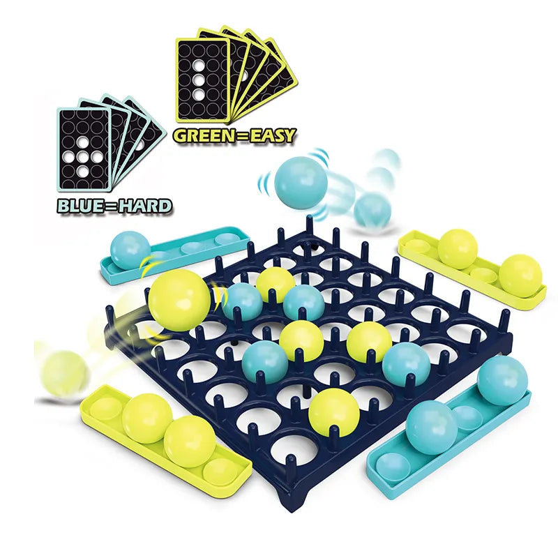Ball Bouncing Family Game - The Game for the Holidays! - Simple, yet Fun! - Who will throw the balls correctly first? - WOWGOOD