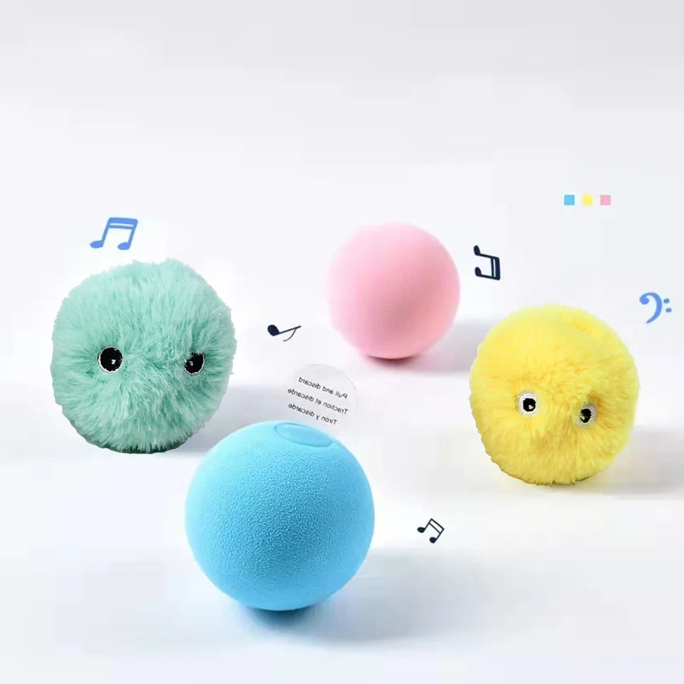 Intelligent Interactive Plush Ball - Makes funny engaging sounds! - Pick the sound you like.