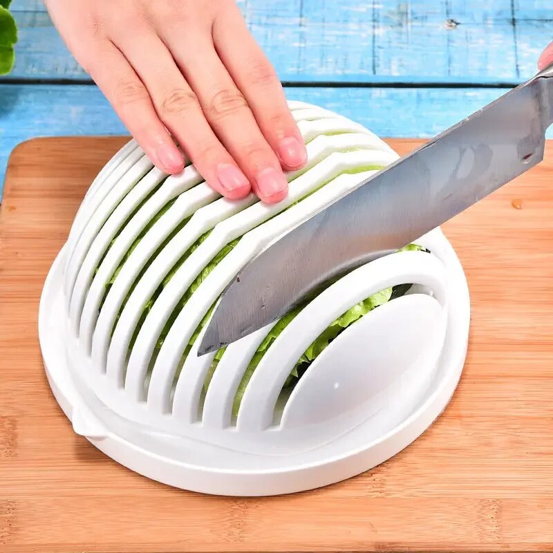 Quick Multi functional Fruit & Salad Maker | Wash and Cut in Minutes - WOWGOOD